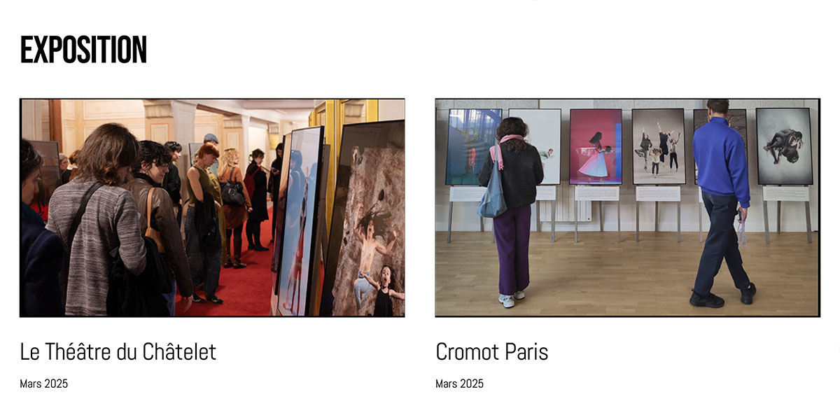 Projet photographique 'La Danseuse et l'Enfant'